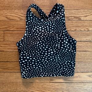 Beyond Yoga Cropped Star Tank - Size XS